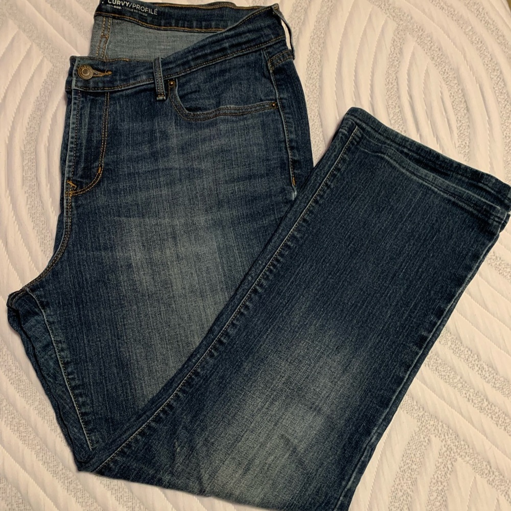 Woman’s plus size jeans